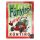 Retro fémtábla - A fűnyíró nem kűnyíró - piros - A5 - 15x20 cm  