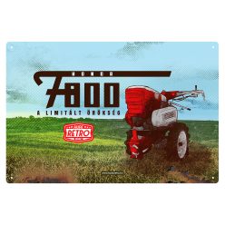   Retro fémtábla - F800 Limitált örökség - A4 -20x30 cm  