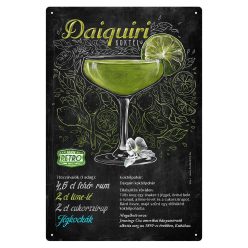 Retro fémtábla - Aperol Spritz koktél - krétatábla - A4 - 20x30 cm 