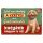 Retro fémtábla - A kerítés lehet nem akadály, a goldendoodle kutyánk viszont nagyon is az! - zöld - A4 - 20x30 cm - PREMIUM